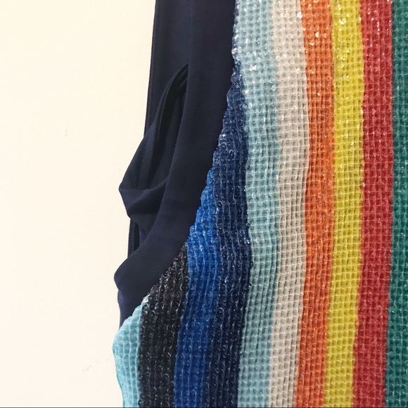 Eva Franco “Gail Rainbow Striped Tank”. - Picture 6 of 7